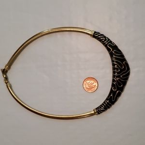 Vintage 1980s Nina Ricci Bib Necklace